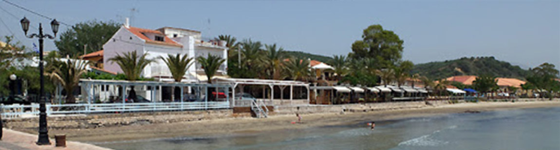 Unser Restaurant an der Bucht von Gialova